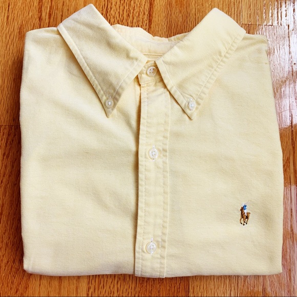 Ralph Lauren Other - Ralph Lauren | Oxford Shirt Yellow - Size 16